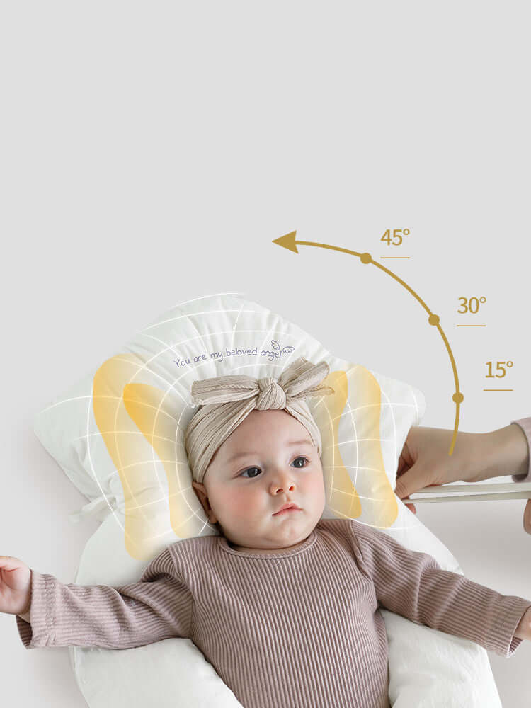 Anti-roll Baby Pillow Set